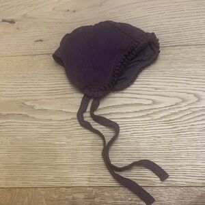 Kate Quinn Purple Kids Bonnet 12/18m
